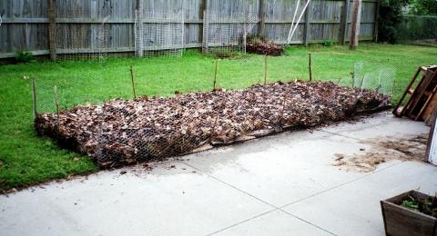 finished sheet mulch